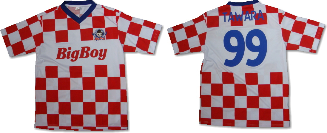 サッカークロアチア代表風のユニフォームを激安価格でチームオーダー 